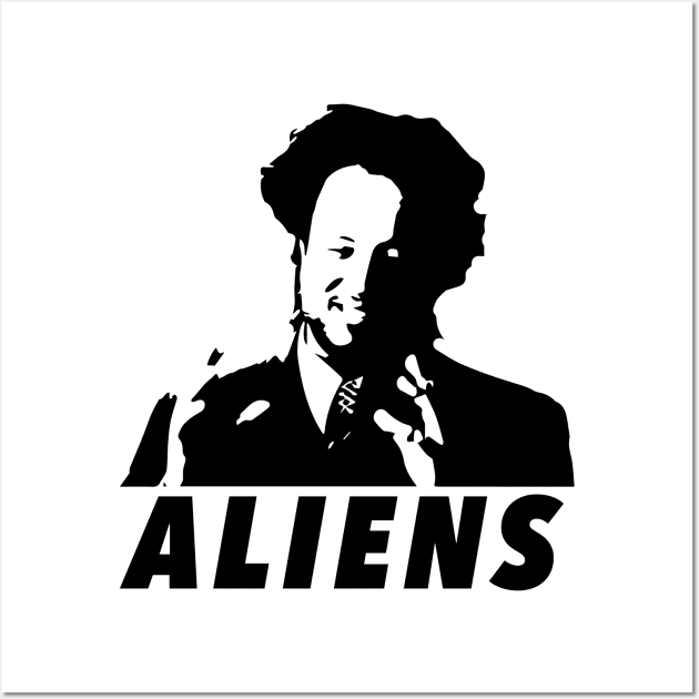 Not Saying It Was Aliens, But It Was Aliens! Wall Art by radthreadz